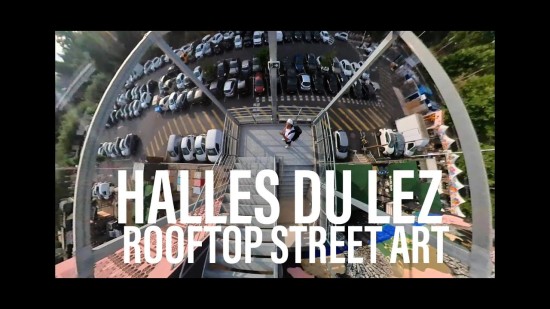 VLOG INAUGURATION MARCHE LEZ ROOFTOP STREET ARTISTE SUPAKITCH & KORALIE